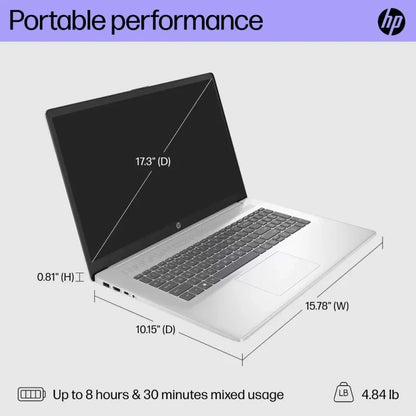 HP Laptop 17 With Intel Core 17-1355U | 17,3 Inch FHD Display